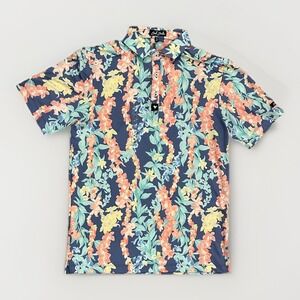 Bad Birdie Men's Core Polo, Lei'd, Small, New, BBMP001-649